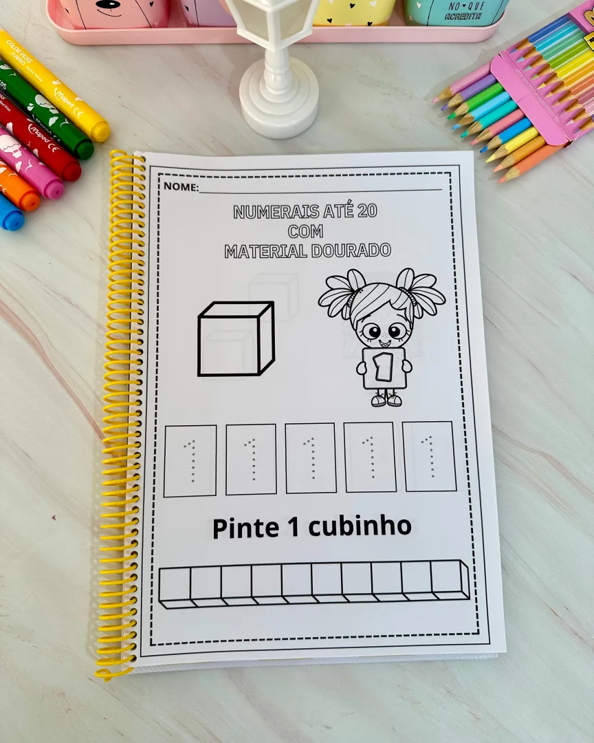 Apostila - Material dourado — imagem 4