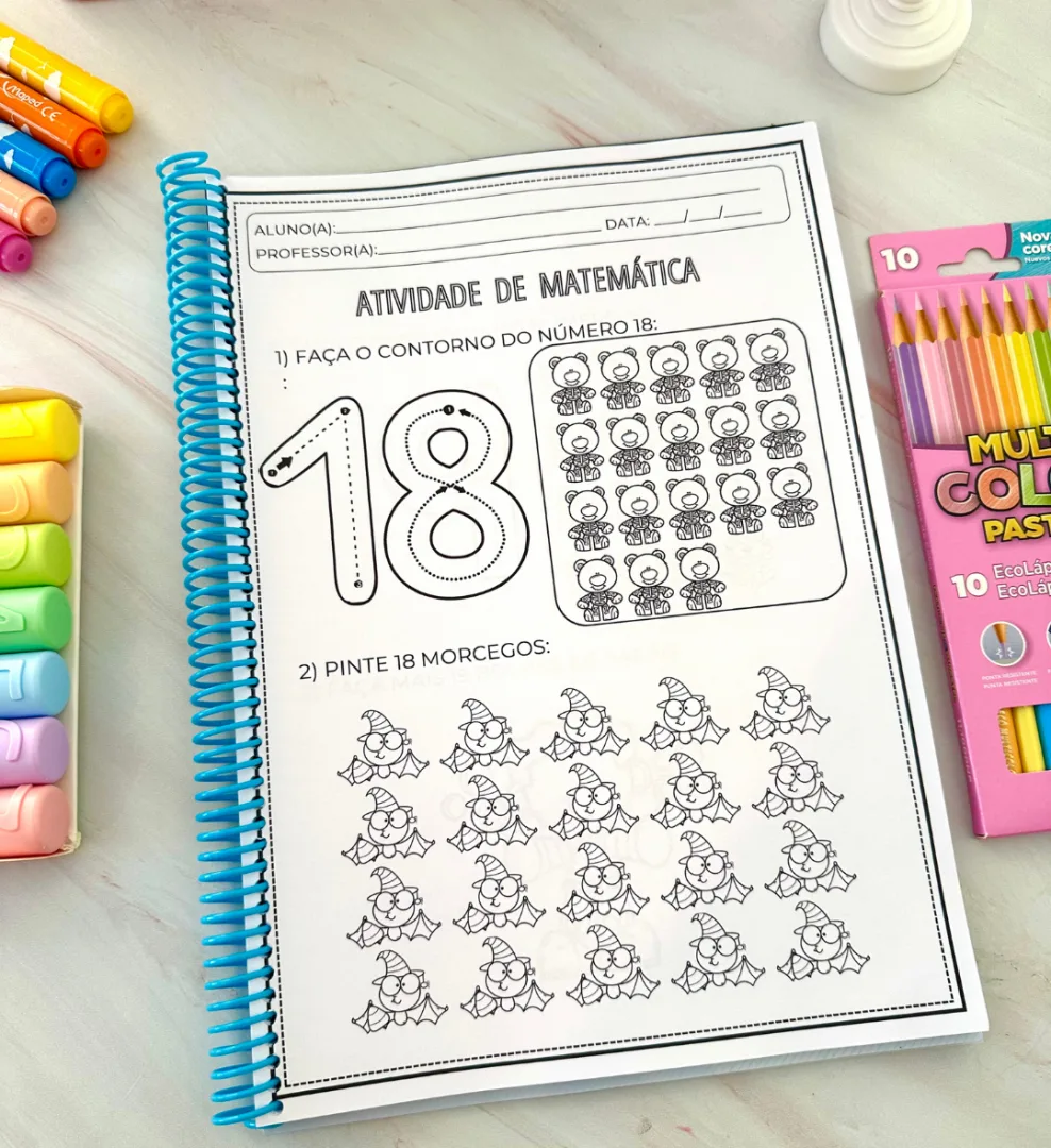 Apostila Minhas Atividades - Numerais até 20 — imagem 2