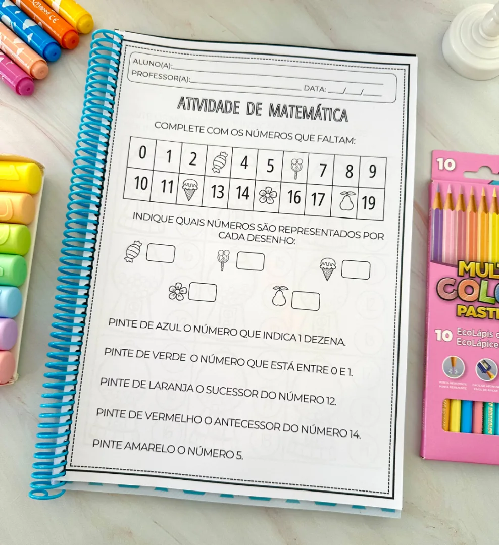 Apostila Minhas Atividades - Numerais até 20 — imagem 4