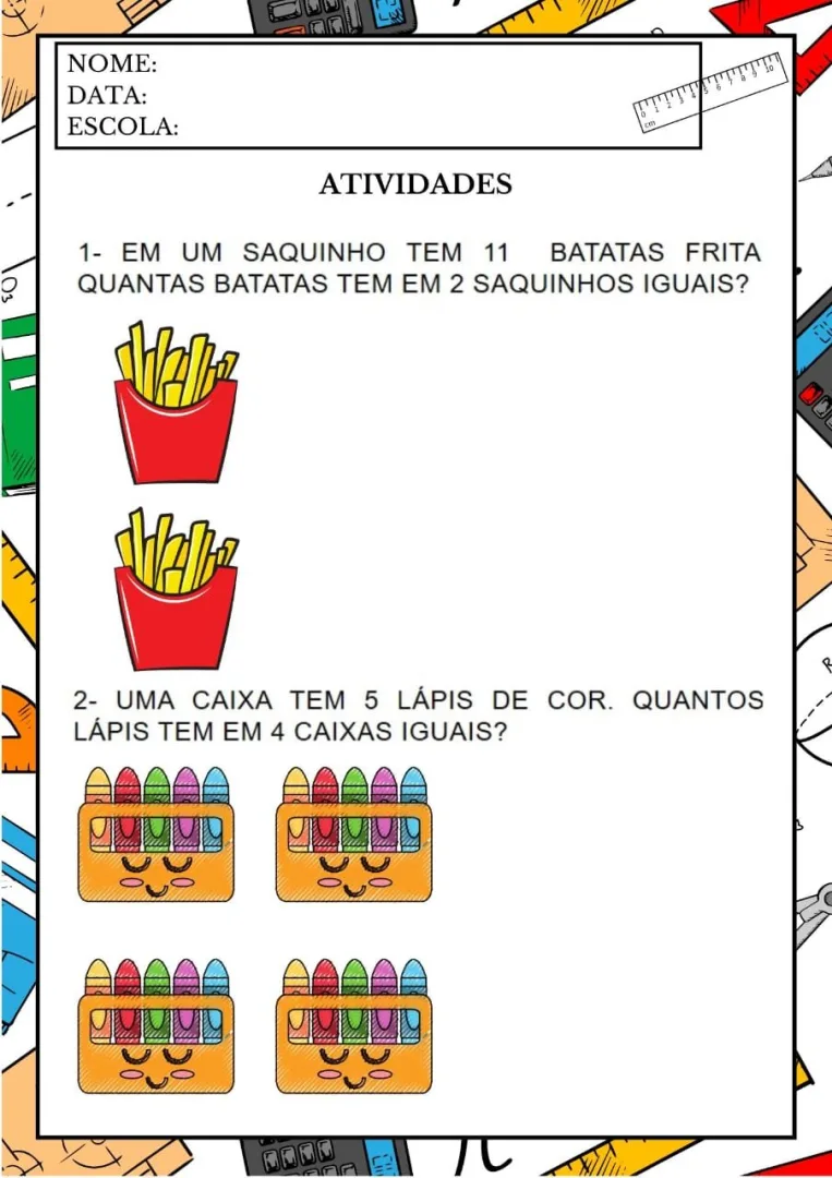 Apostila Multiplicação — Pronto para Imprimir — imagem 3