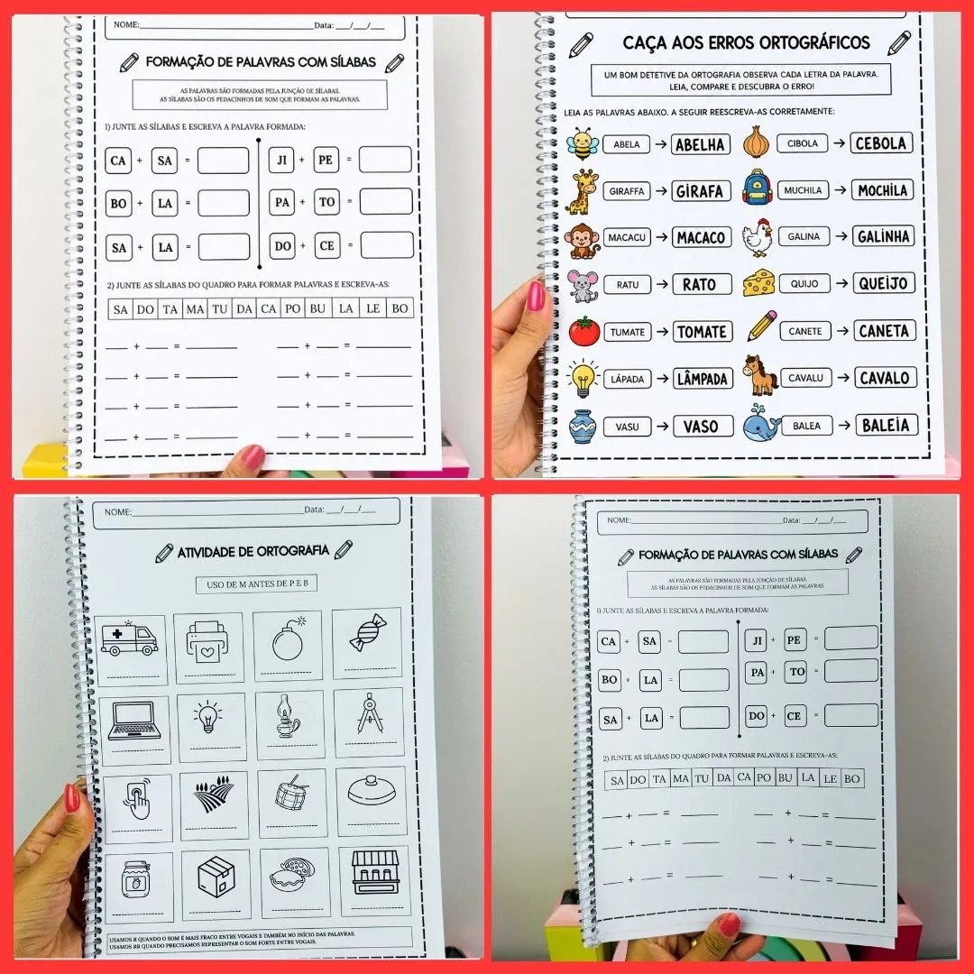 APOSTILA ORTOGRAFIA E ALFABETIZAÇÃO — imagem 2