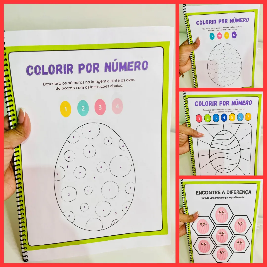 APOSTILA PARA COLORIR: PÁSCOA — imagem 2