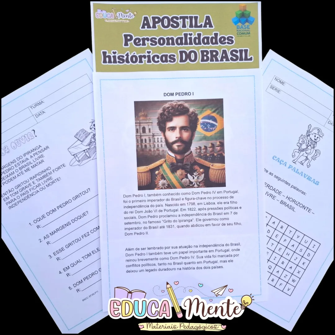 Apostila Personalidades histórica do Brasil — imagem 5