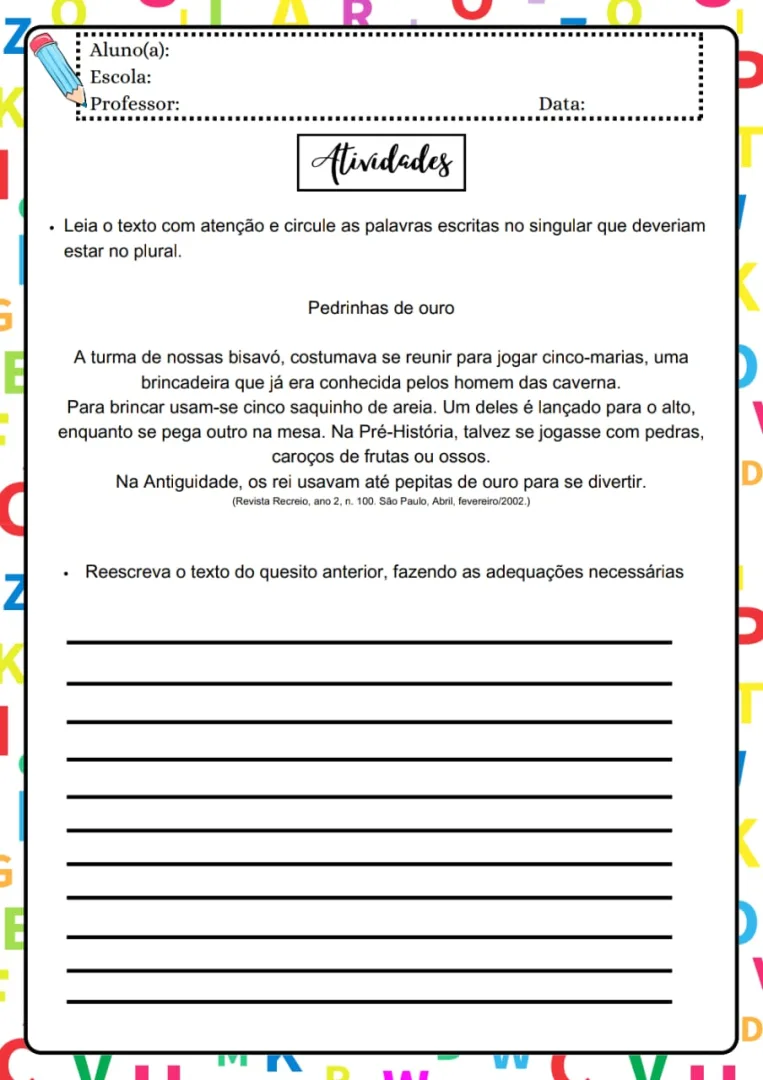APOSTILA PORTUGUÊS 4°ANO — imagem 5