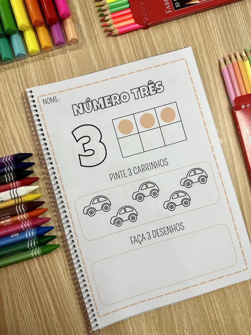 Apostila Quero Aprender os Numerais - Numerais de 1 a 20 — imagem 3