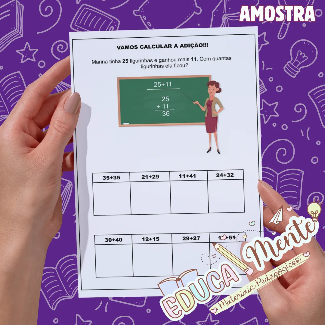 ⭐ APOSTILA REFORÇO DE MATEMÁTICA 3° ANO ⭐ — imagem 2