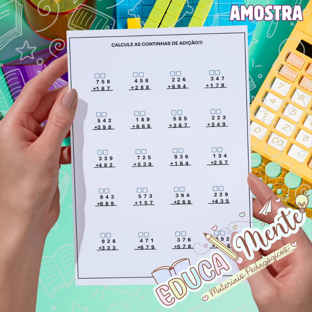 ⭐ APOSTILA REFORÇO DE MATEMÁTICA 4° ANO ⭐ — imagem 7