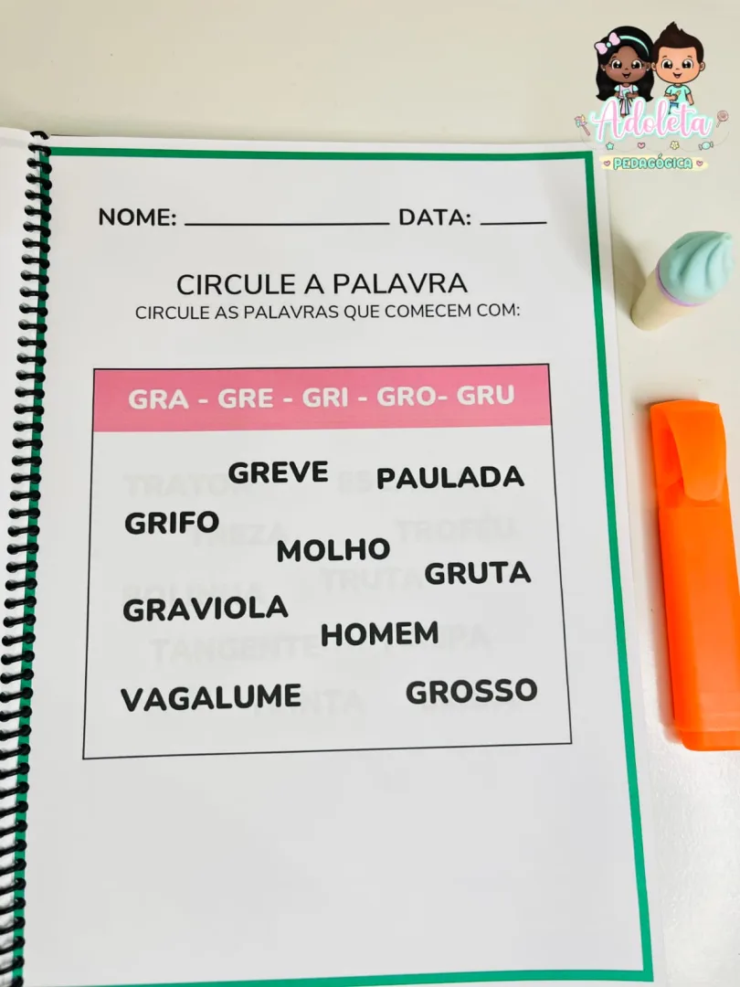 Apostila Sílabas Complexas — imagem 6