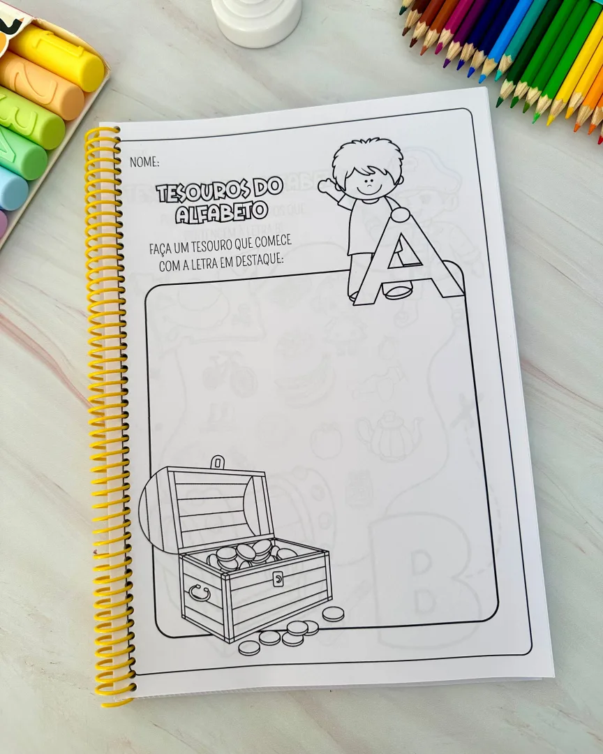 Apostila Tesouros do Alfabeto — Mais de 50 Páginas em PDF — imagem 2