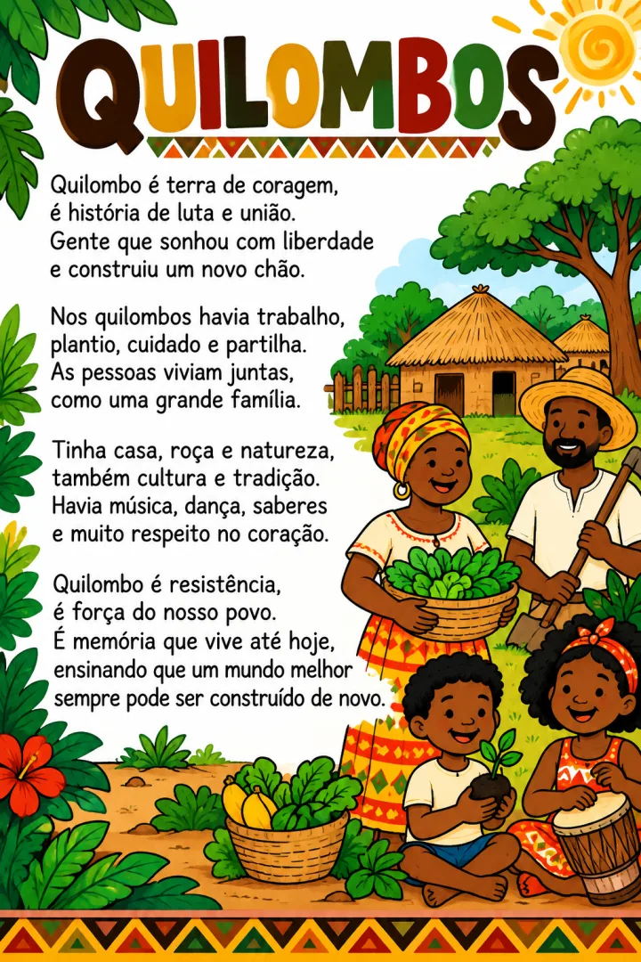 Aprendendo sobre os Quilombos 1° ano PDF — imagem 2
