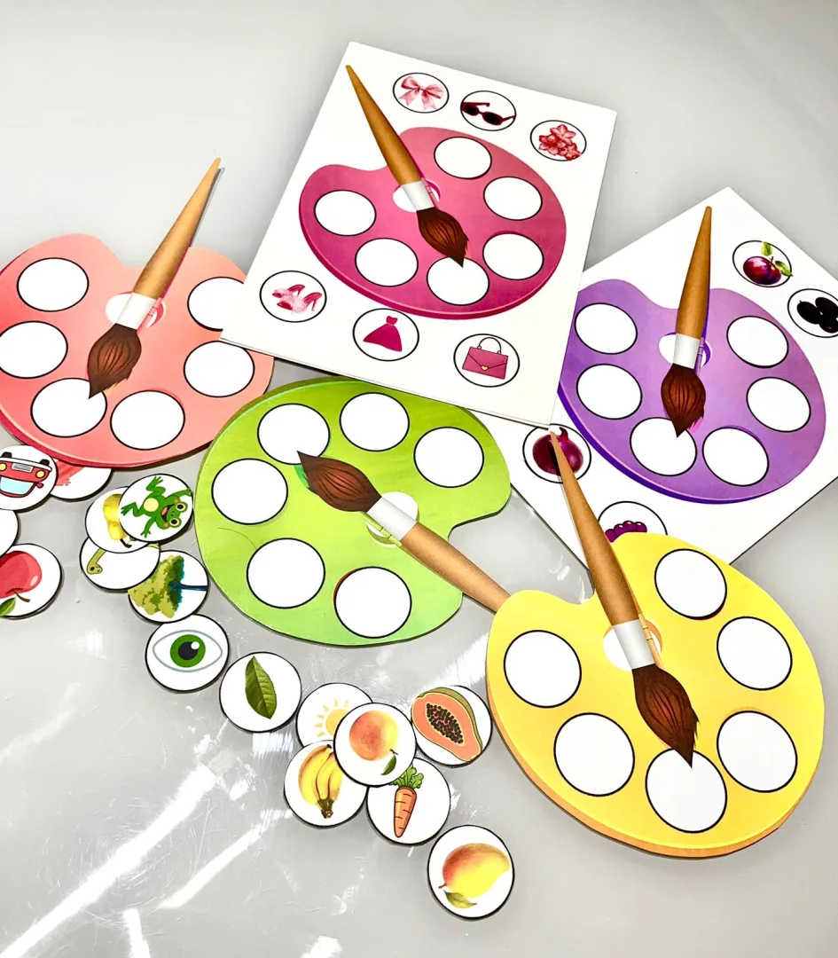 AQUARELA DAS CORES Separar, associar e aprender cores de forma concreta e divertida — imagem 4