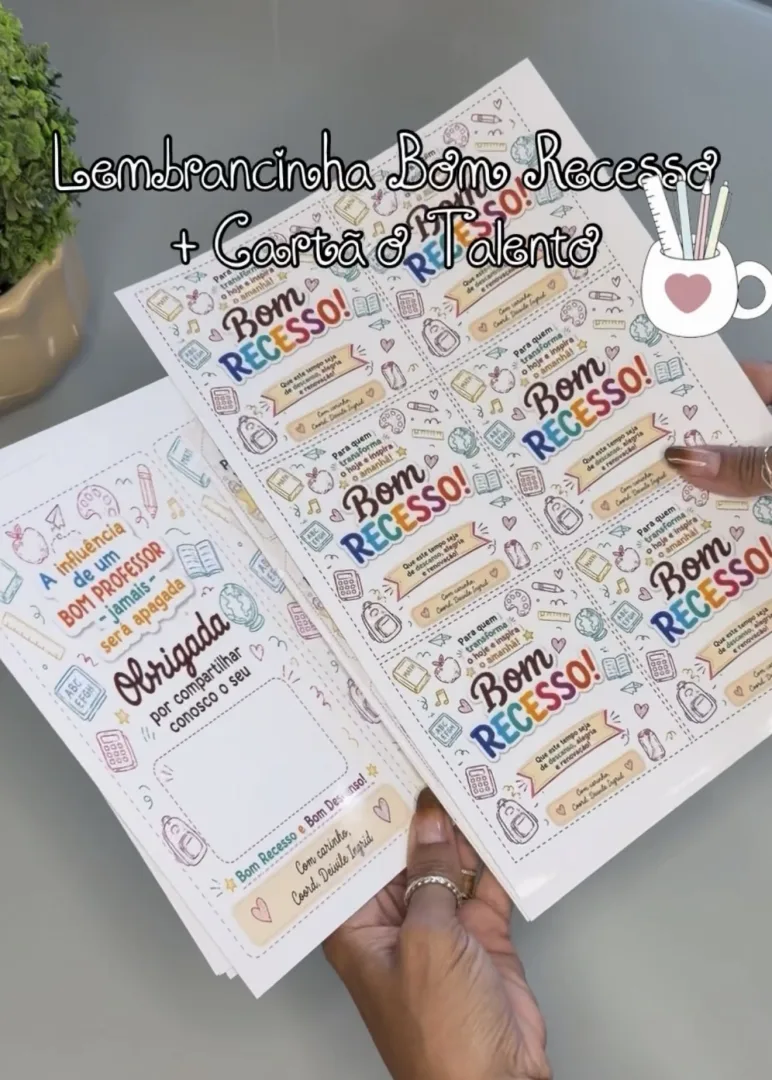 Arquivo Bom Recesso + Cartão Talento — imagem 2