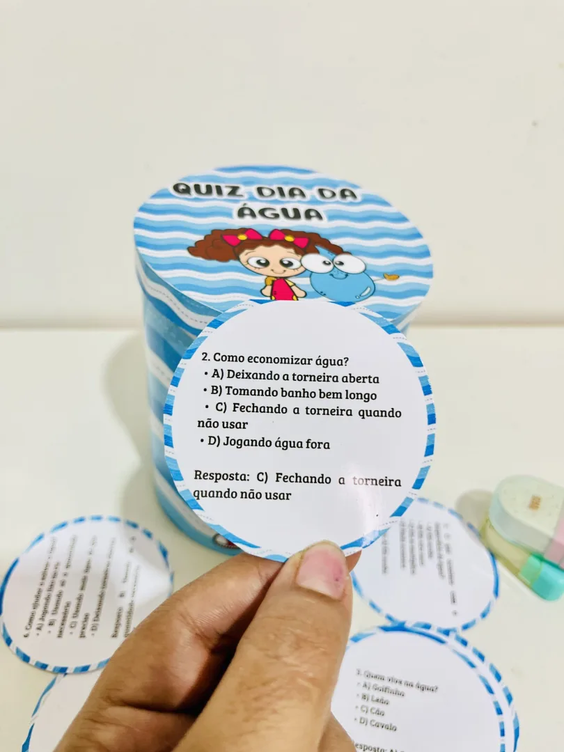 ARQUIVO PEDAGÓGICO DIA DA ÁGUA - Quiz “Dia da Água” — imagem 2