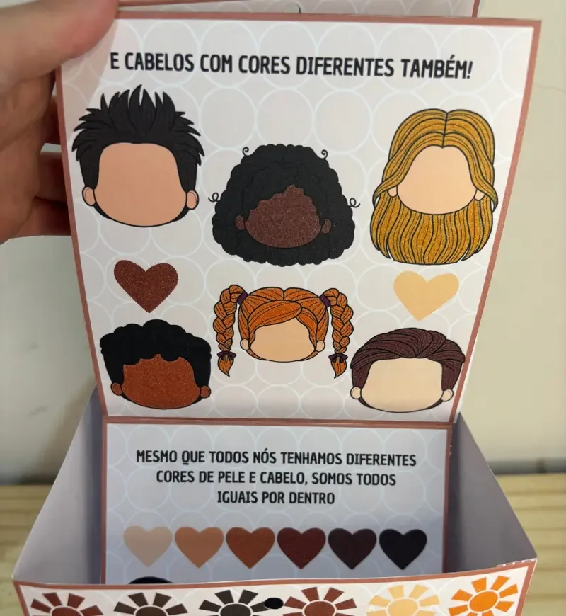 As Cores de Cada Um - História na Caixa PDF Consciência Negra — imagem 4