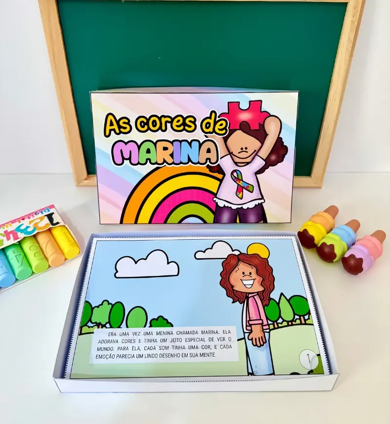 As Cores de Marina - História na Caixa — imagem 2