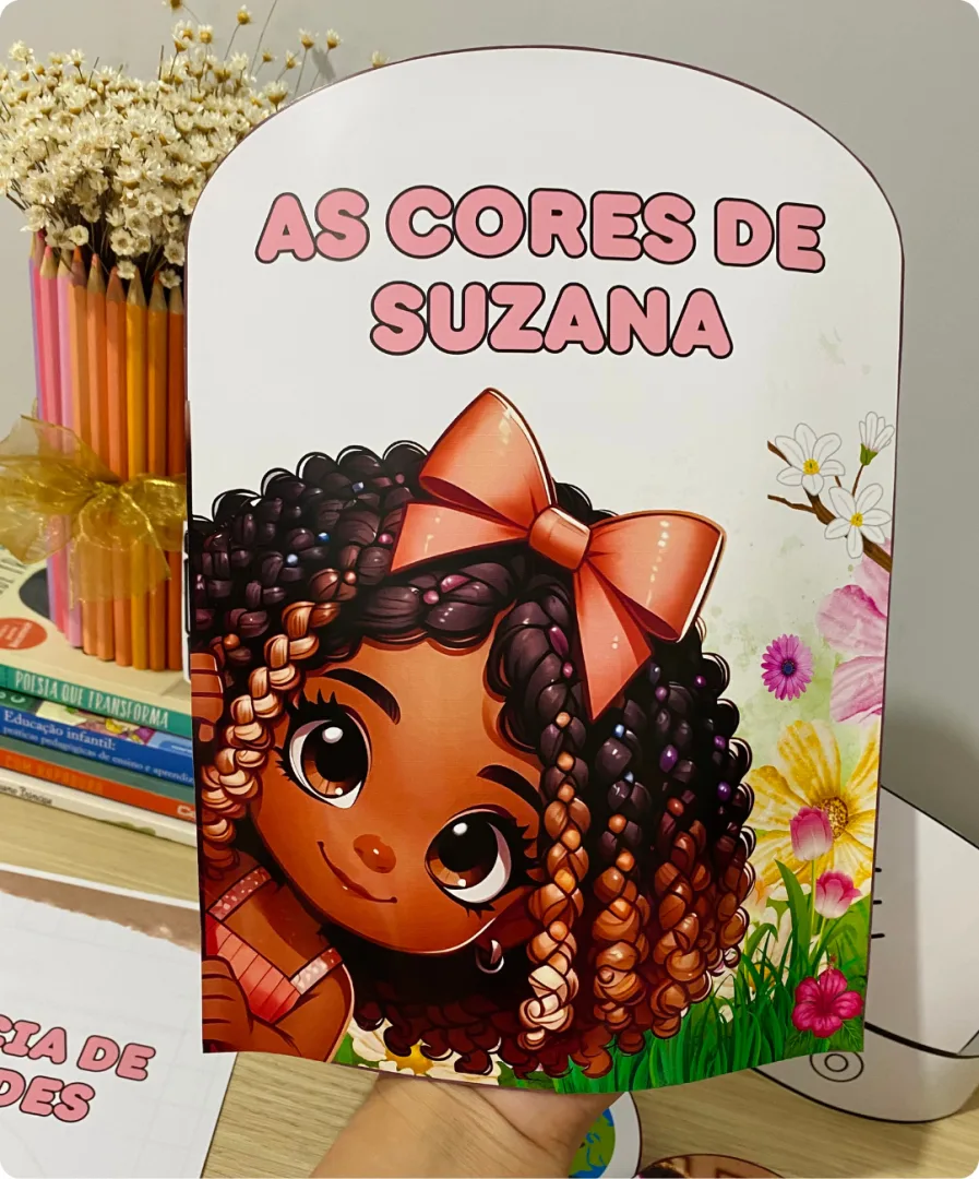 AS CORES DE SUZANA - Atividades Consciência Negra — imagem 2