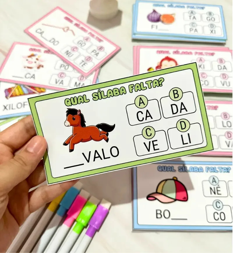 Assinale a Sílaba — imagem 3