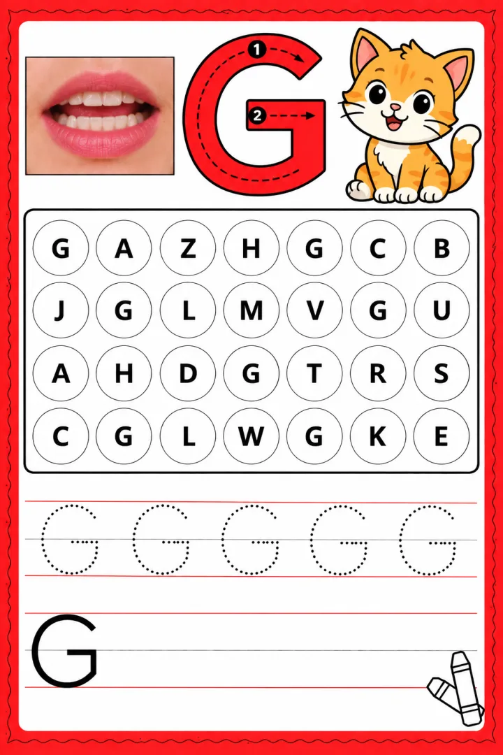 Atividade. 1º Ano Fichas Fonéticas – Letra e Som Educação Infantil em PDF — imagem 5