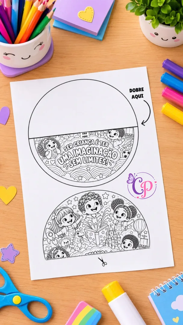 Atividade 3D Dia das Crianças - Educação Infantil em pdf — imagem 2