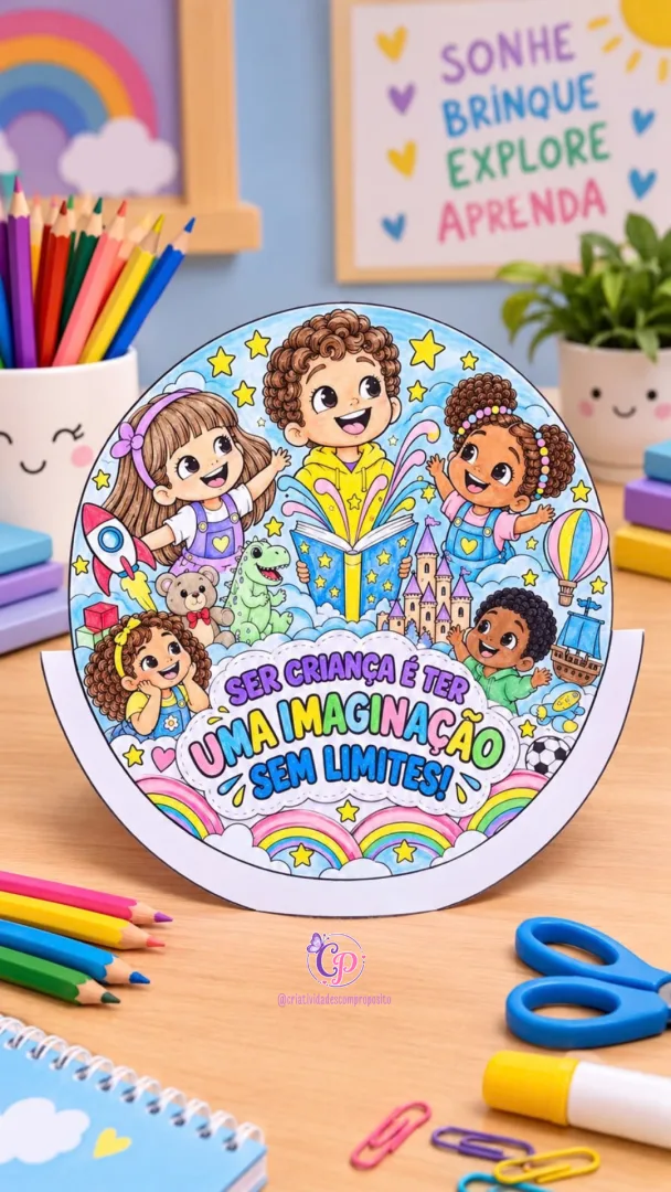 Atividade 3D Dia das Crianças - Educação Infantil em pdf — imagem 4