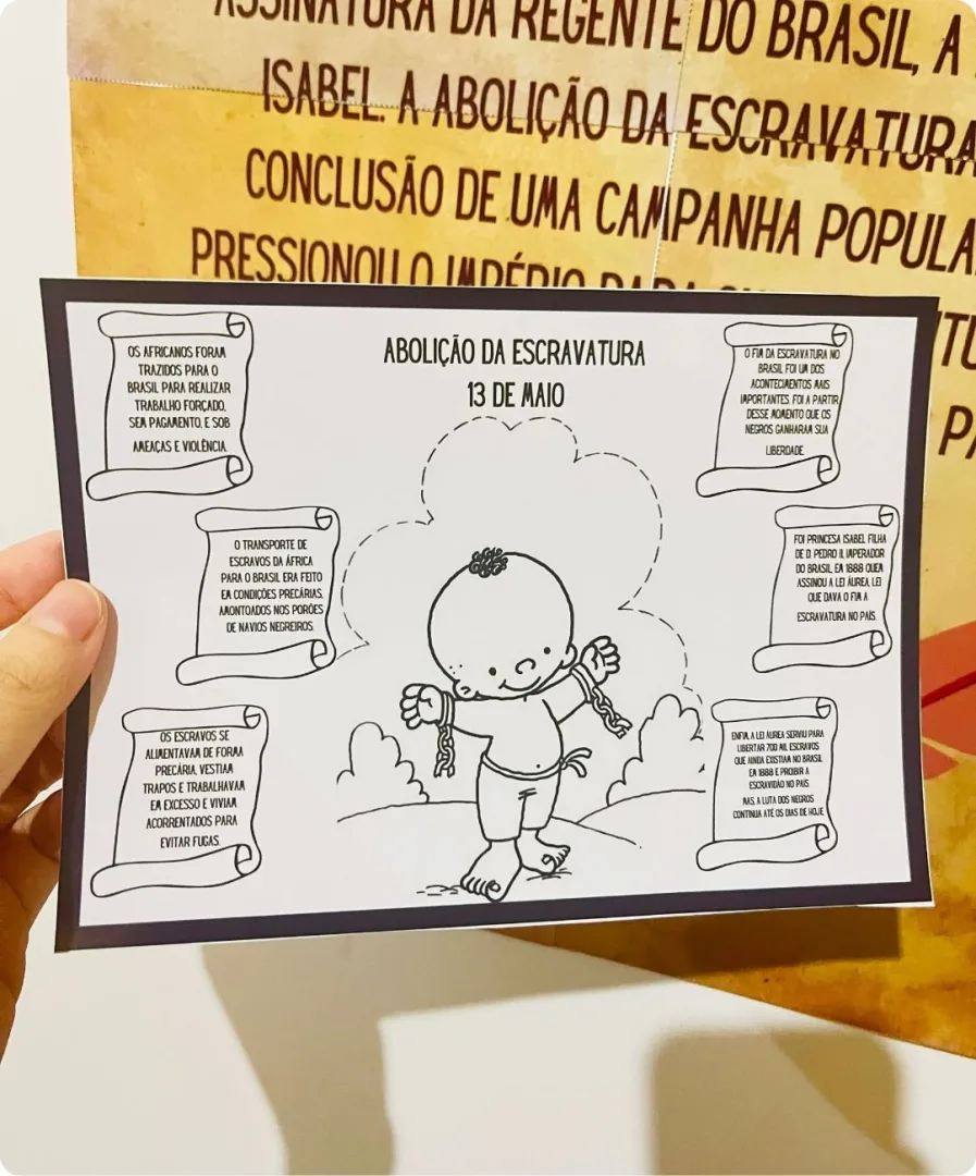 ATIVIDADE ABOLIÇÃO DA ESCRAVATURA - para Imprimir — imagem 2