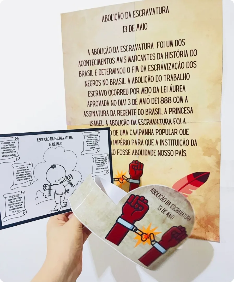 ATIVIDADE ABOLIÇÃO DA ESCRAVATURA - para Imprimir — imagem 5