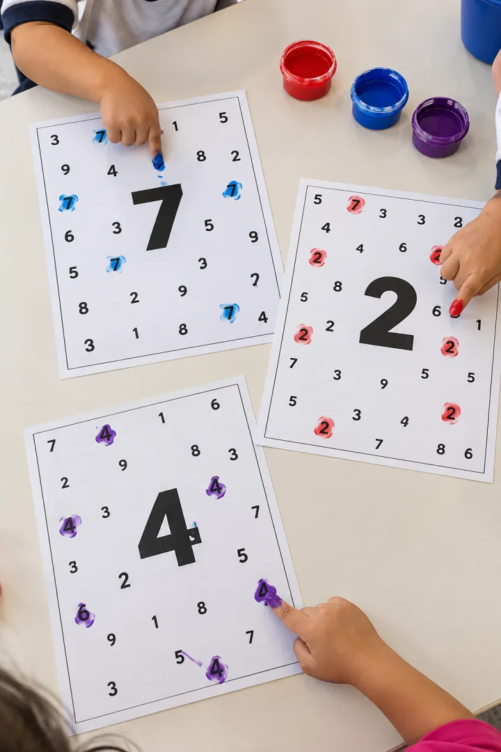 Atividade Caça Números - Educação Infantil - PDF com 10 Páginas — imagem 4