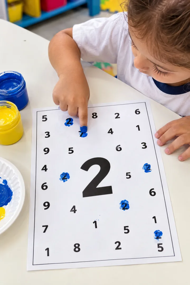 Atividade Caça Números - Educação Infantil - PDF com 10 Páginas — imagem 2