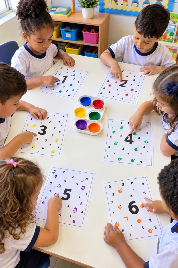 Atividade Caça Números - Educação Infantil - PDF com 10 Páginas — imagem 3