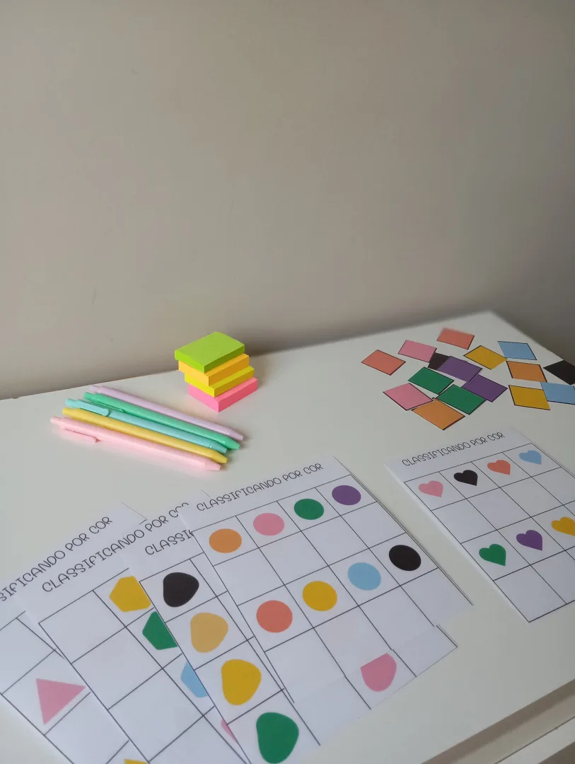 Atividade: Classificando por Cor - Educação Infantil - PDF — imagem 2