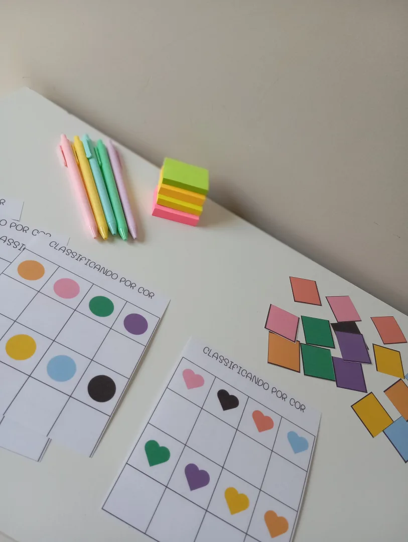 Atividade: Classificando por Cor - Educação Infantil - PDF — imagem 4