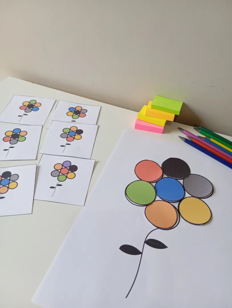 Atividade Complete a Flor - Educação Infantil e Anos Iniciais - PDF — imagem 2