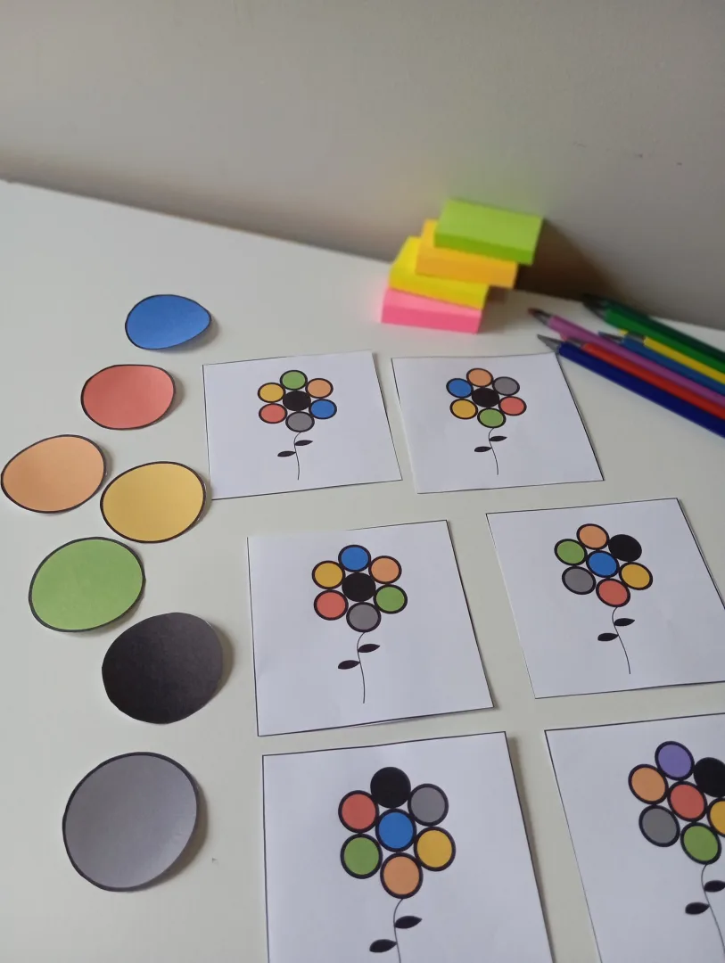 Atividade Complete a Flor Educação Infantil e Coordenação Motora — imagem 6