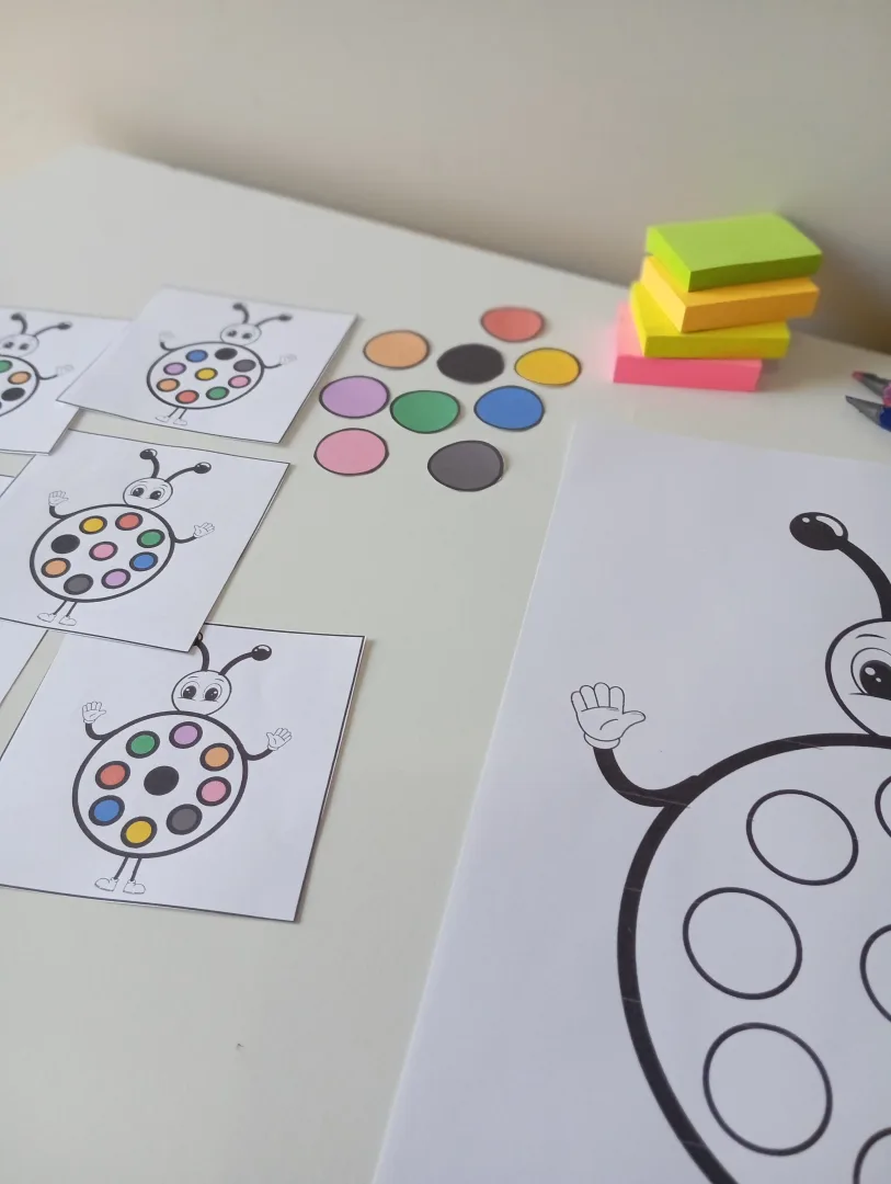 Atividade Complete a Joaninha para Imprimir – Educação Infantil  — imagem 4