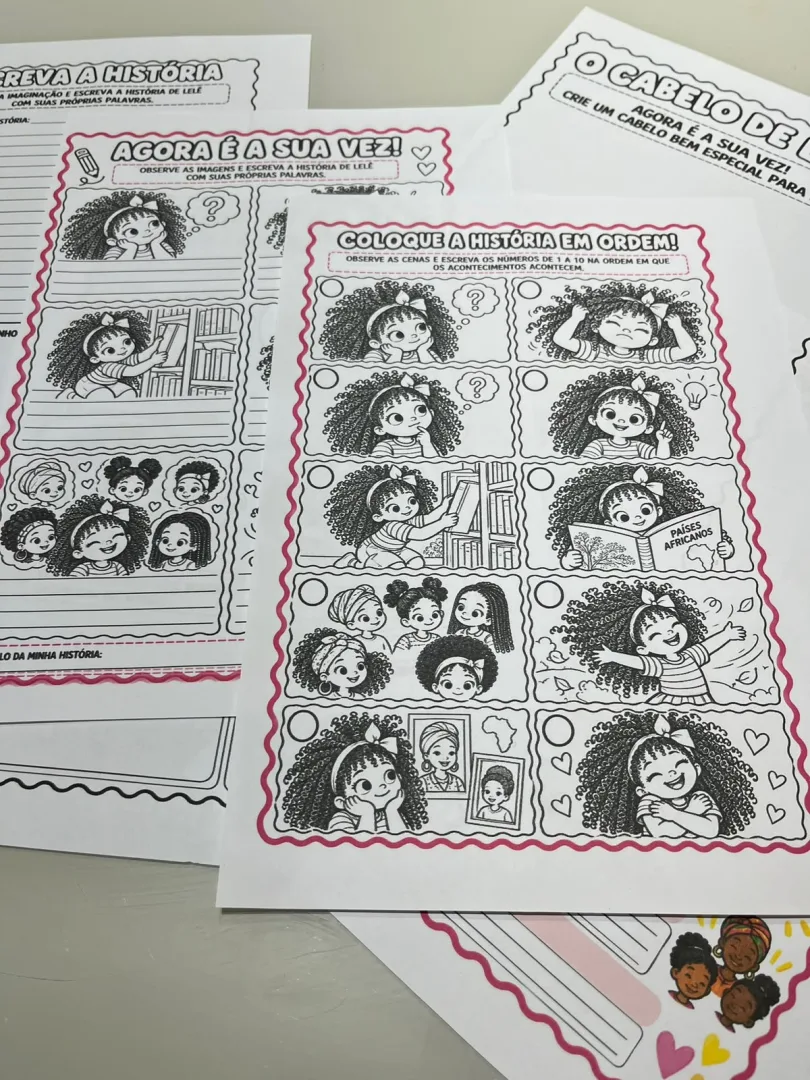 Atividade Consciência Negra Anos Iniciais Alfabetização 1 ao 2 Ano em PDF — imagem 3