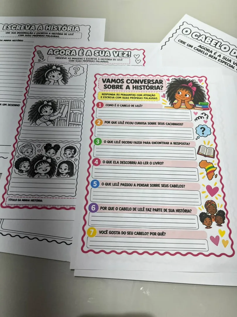 Atividade Consciência Negra Anos Iniciais Alfabetização 1 ao 2 Ano em PDF — imagem 4
