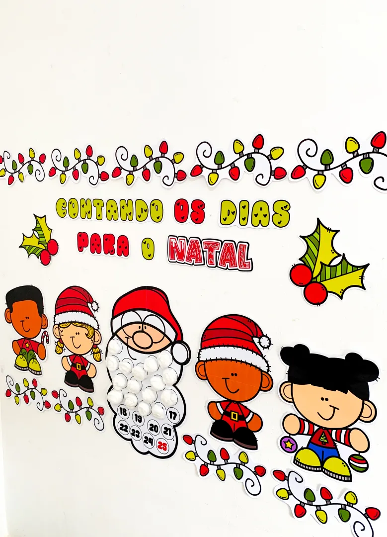 Atividade Contagem Regressiva para o Natal – Educação Infantil em PDF — imagem 2