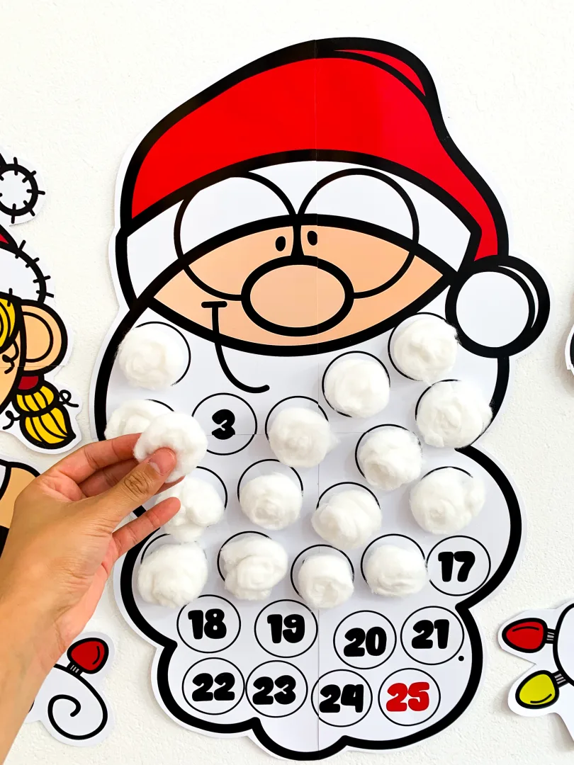Atividade Contagem Regressiva para o Natal – Educação Infantil em PDF — imagem 4