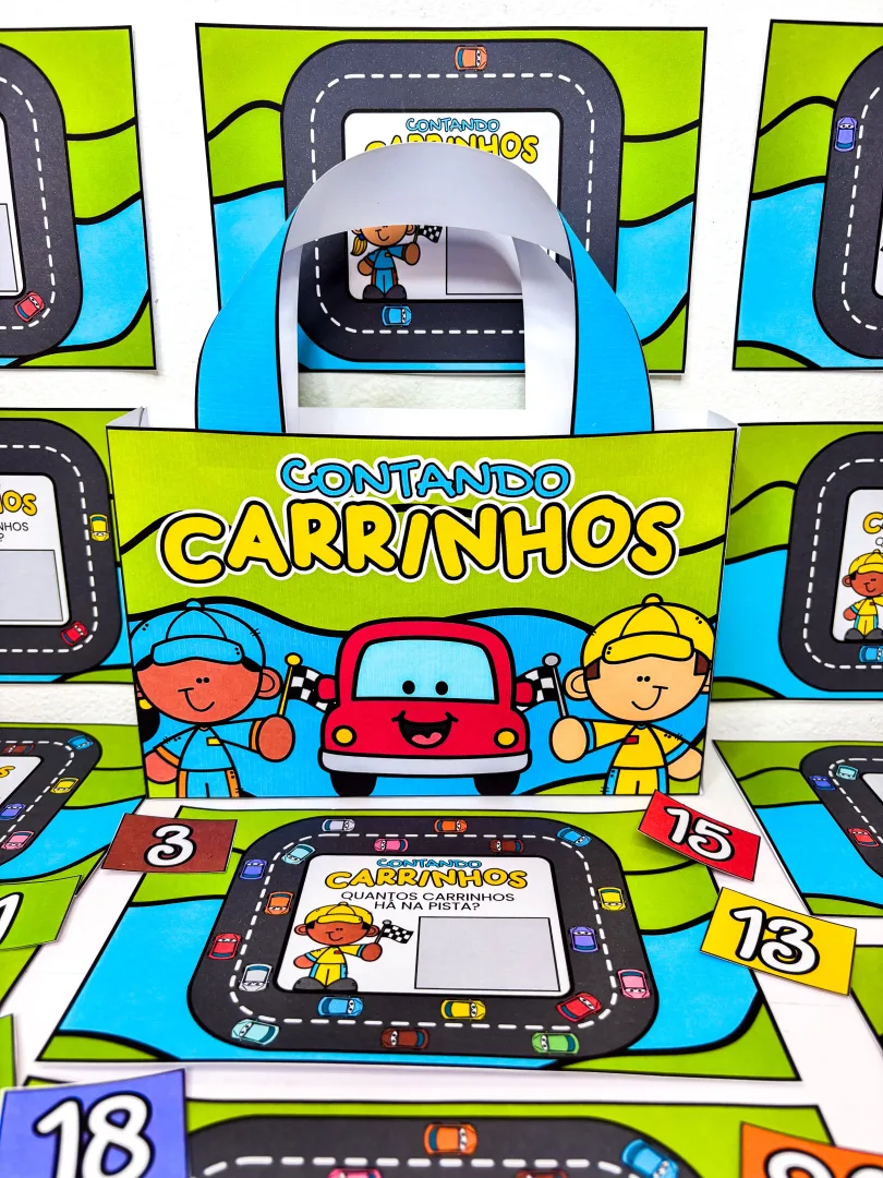 Atividade Contando Carrinhos - Números de 1 a 20 — imagem 5