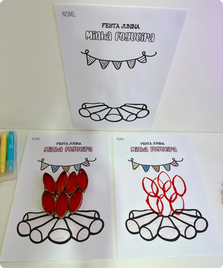 ATIVIDADE DE ARTE - FESTA JUNINA — imagem 3