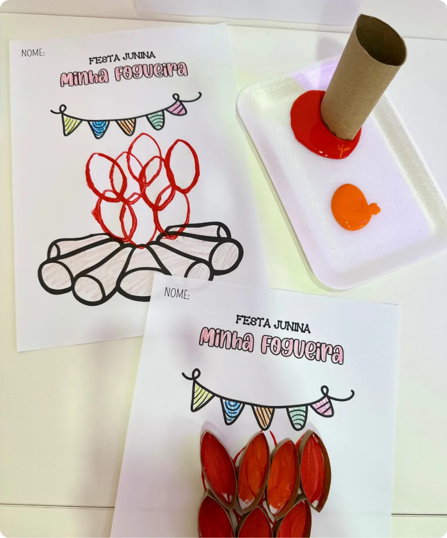 ATIVIDADE DE ARTE - FESTA JUNINA — imagem 5