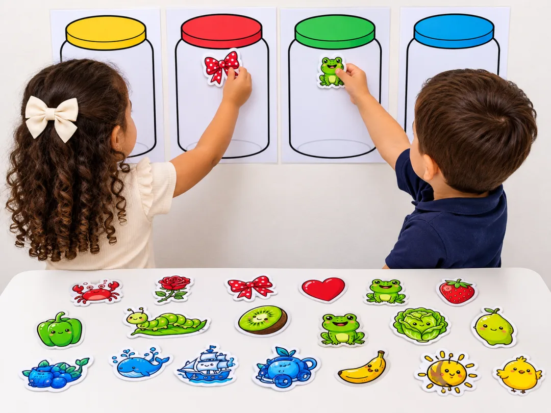 Atividade de Classificação de Cores - Educação Infantil - PDF — imagem 4