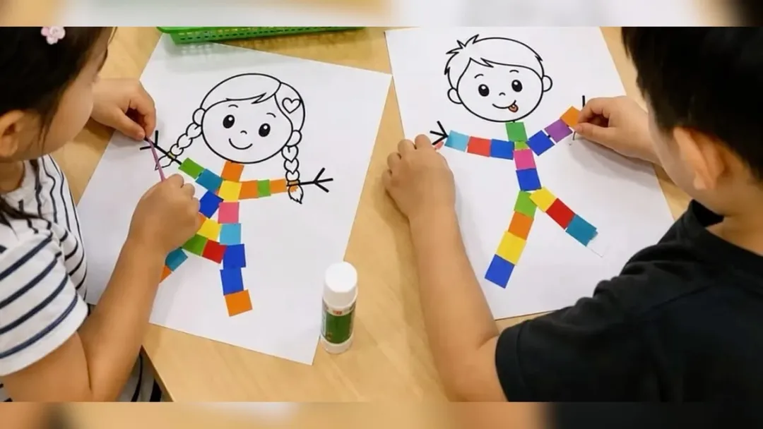 Atividade de Colagem Divertida - Educação Infantil - PDF 6 Páginas — imagem 4