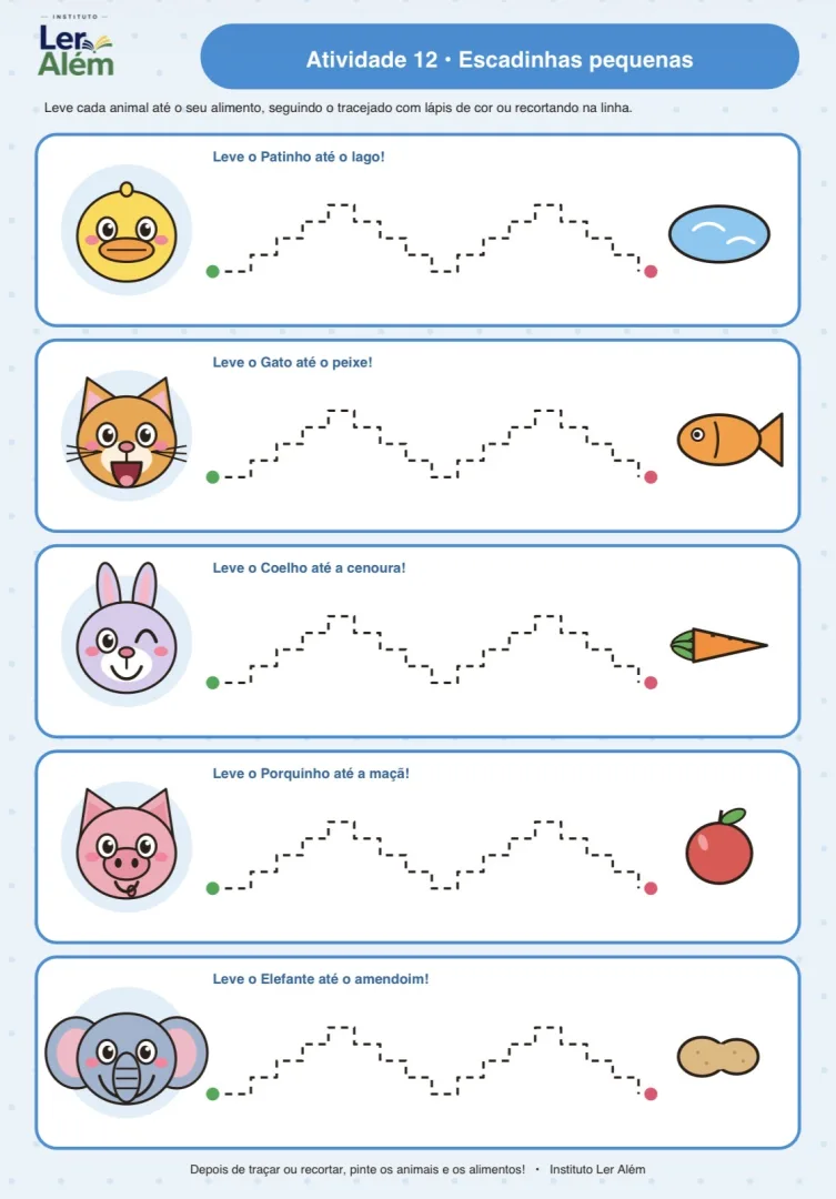 Atividade de Coordenação Motora Fina - Educação Infantil - PDF com 20+ Páginas — imagem 2