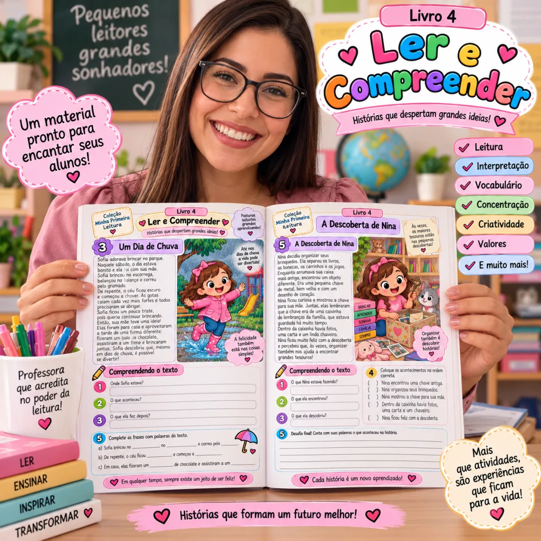 Atividade de Leitura e Formação de Palavras + Bônus em PDF — imagem 3