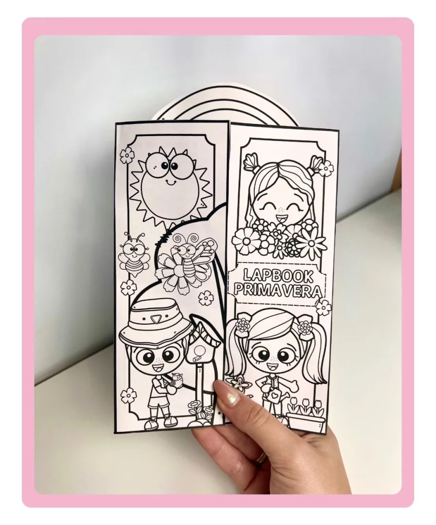 ATIVIDADE DE PRIMAVERA - LAPBOOK — imagem 3