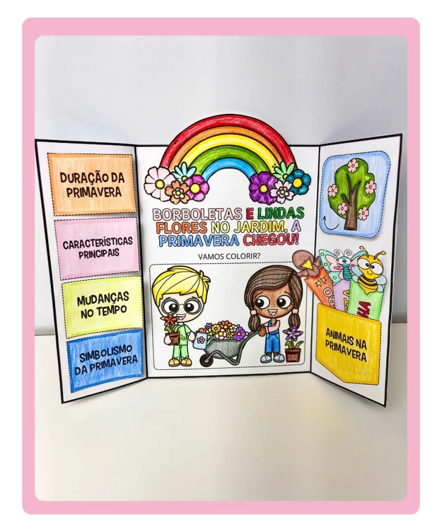 ATIVIDADE DE PRIMAVERA - LAPBOOK — imagem 6