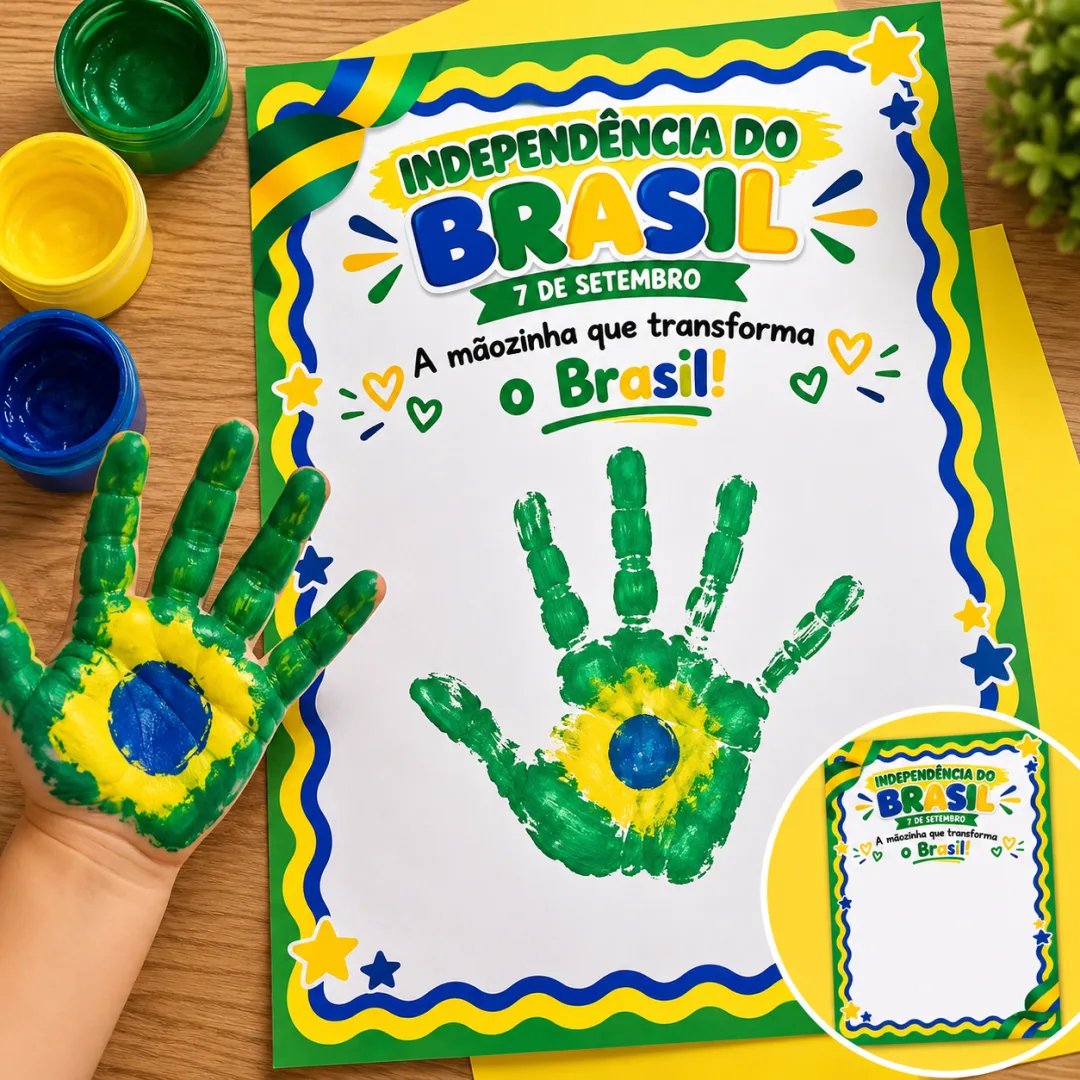 Atividade Dia da Bandeira para Educação Infantil Esquadrilha da Fumaça com Papel Crepom em PDF — imagem 3