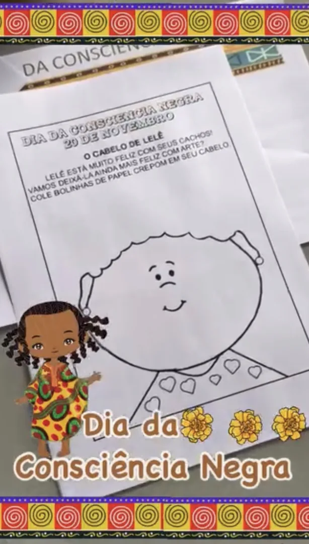 Atividade Dia da Consciência Negra- O Cabelo de Lelê — imagem 3