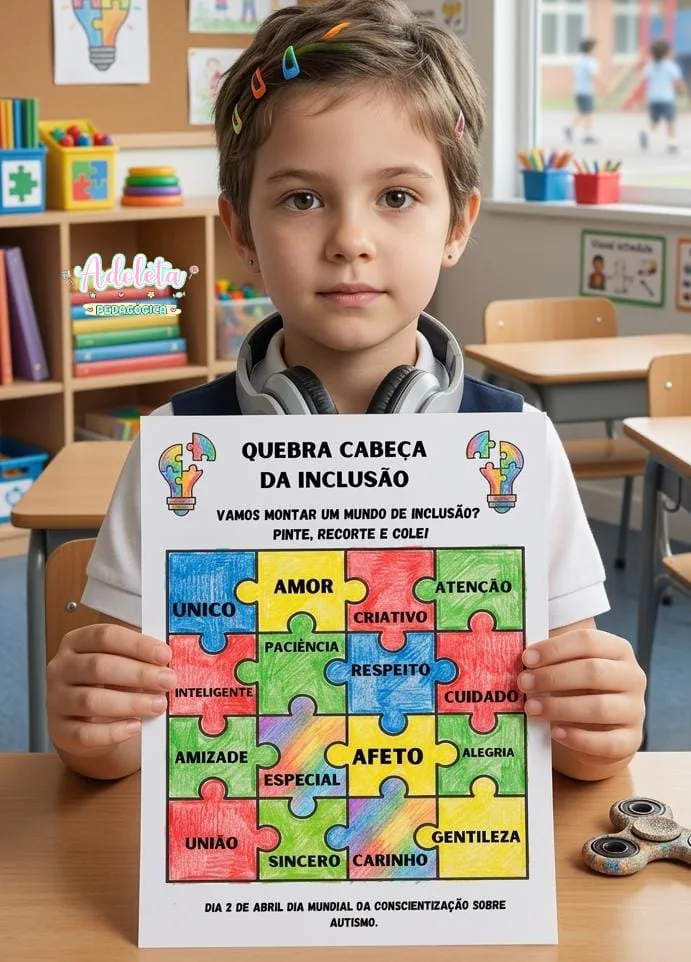 Atividade Dia da Conscientização do Autismo — imagem 2